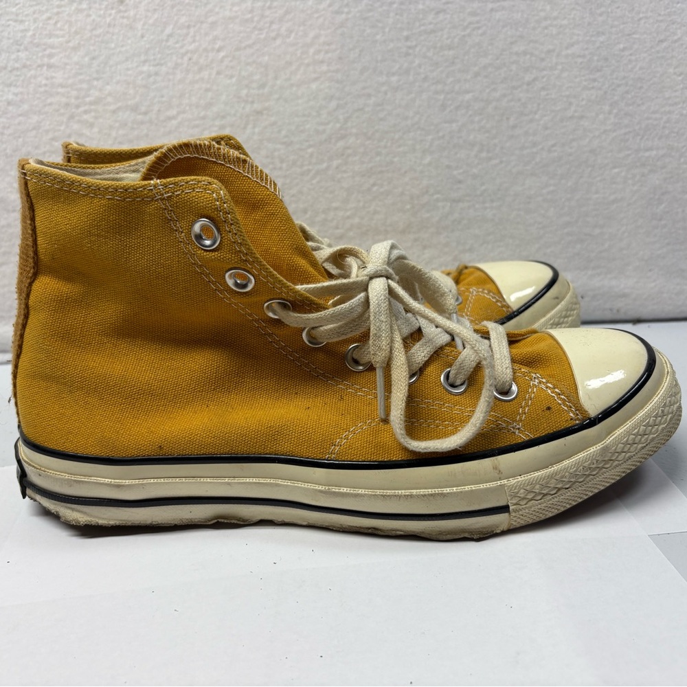 Converse Chuck Taylor All Star 70 Hi 162054C Unisex M7.5/W9.5 Yellow Shoes